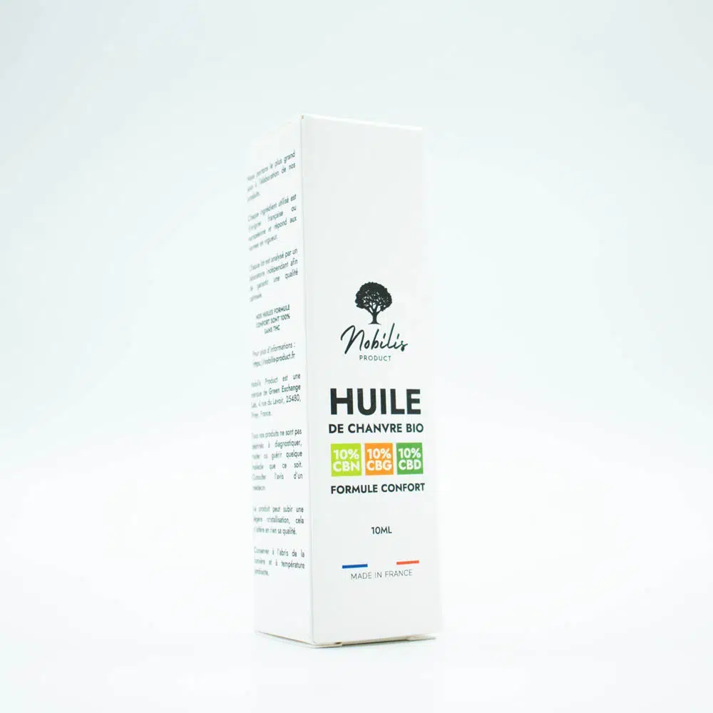 Huiles cbd cbg cbn nobilis product