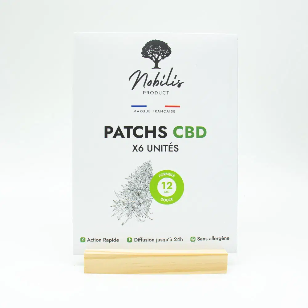 Patchs cbd 12mg - nobilis product
