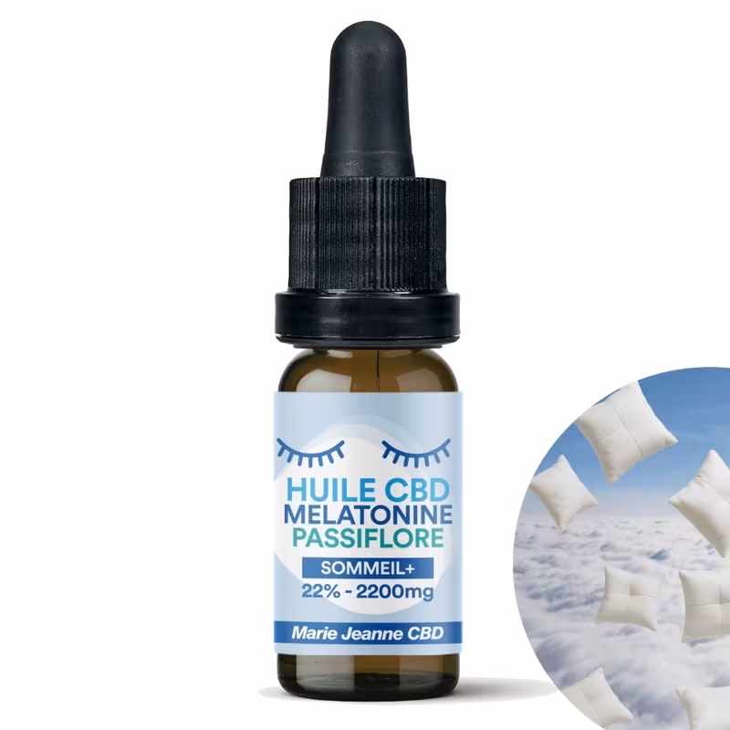 Huile cbd sommeil 20% marie jeanne